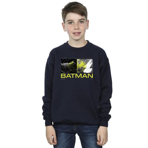 DC Comics Pojkar The Flash Batman Future To Past Tröja 3-4 År Navy Blue 3-4 Years