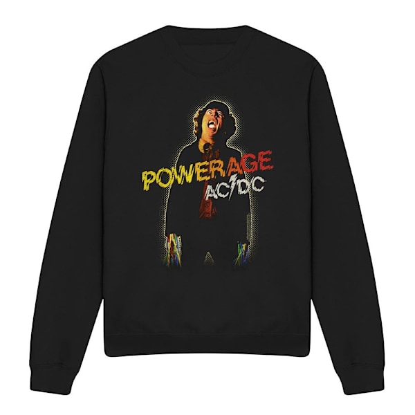 AC/DC Unisex Vuxen Powerage Sweatshirt M Svart Black M