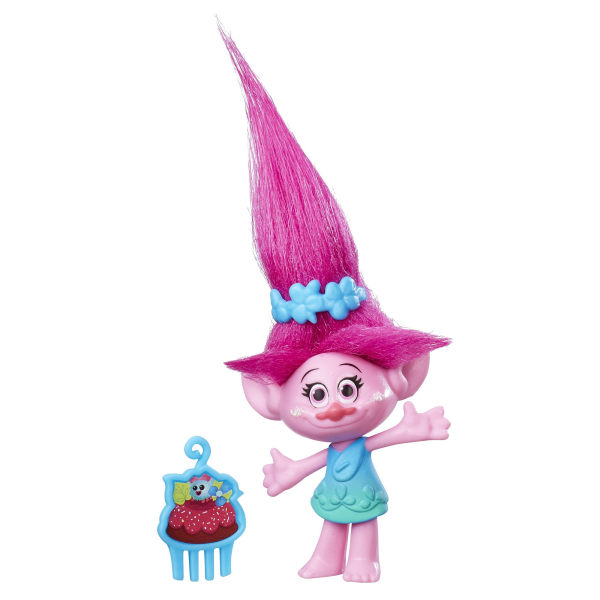Trolls Poppy Collectable Figurine One Size Rosa/Blå Pink/Blue One Size