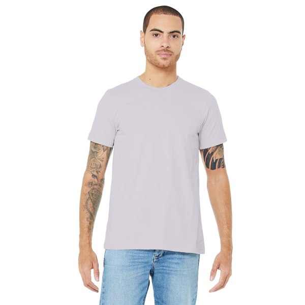 Canvas unisex jersey T-shirt med rund hals / kortärmad herr T-Sh Teal S