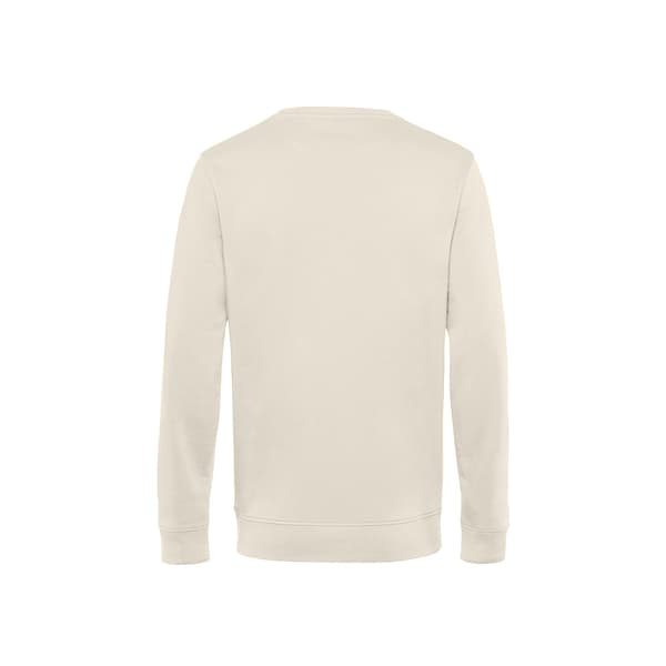 B&C Herr Organic Crew Neck Sweat S Off White Off White S