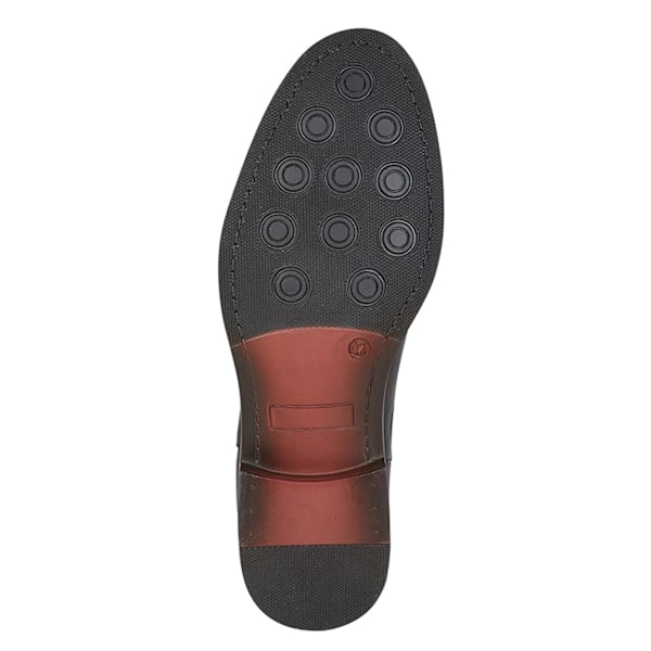 Roamers Herr Läder Tvilling Gusset Ankel Boots 7 UK Conker Brun Conker Brown 7 UK