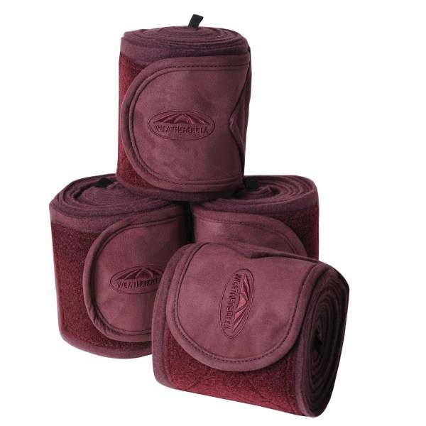 Weatherbeeta Prime Fleecebandage (Pack med 4) One Size Mulberry Mulberry One Size