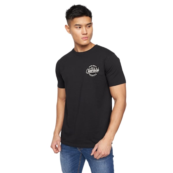 Crosshatch Mens Rapmoore Assorted Designs T-Shirt (7-pack) M Multicoloured M