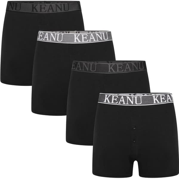 Keanu Herr Boxershorts (12-pack) L Svart Black L