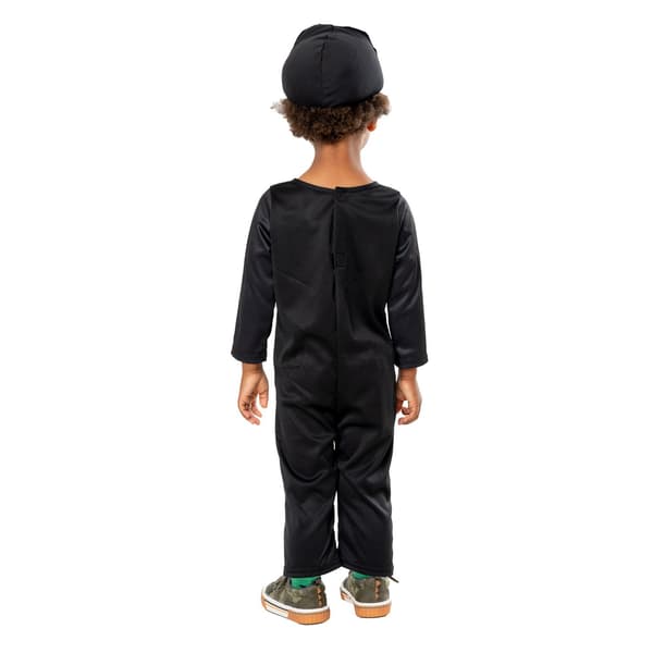Bristol Novelty Barnkostym Regnbåge Skelett 1-2 År Black 1-2 Years