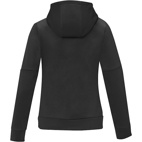 Elevate Life Dam/Damer Anorak Huvtröja Halv Blixtlås XS Solid Black XS