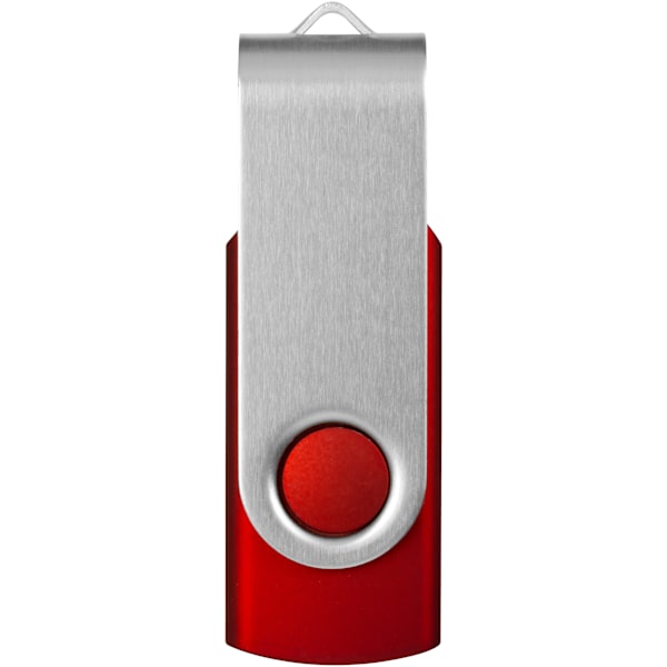Bullet Rotate Basic USB-minne 2GB Röd/Silver Red/Silver 2GB