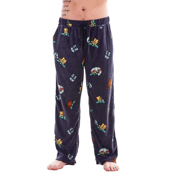 Star Wars Mandalorian Mjukisbyxor för män (2-pack) L Multicolo Multicoloured L