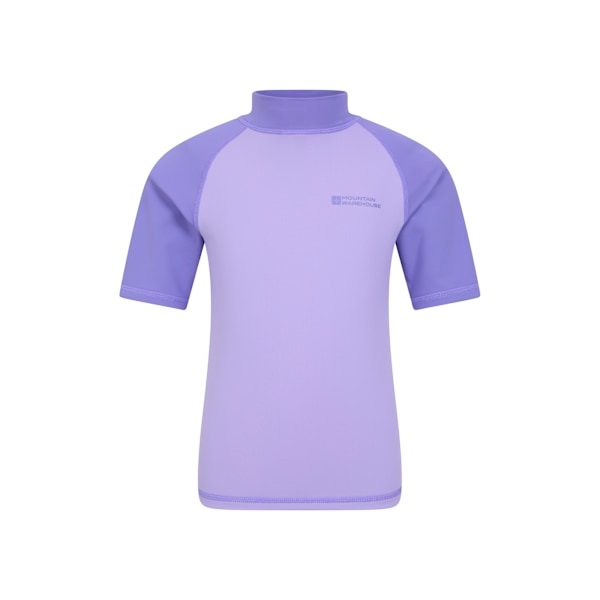 Mountain Warehouse Barnkläder/Barn Solskyddande Kortärmad Dusky Purple 3-4 Years