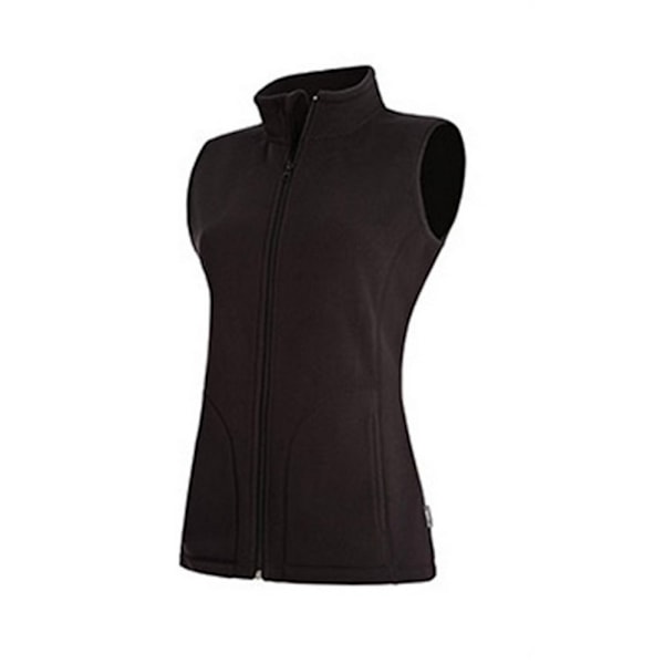 Stedman Dam/Kvinnor Aktiv Fleece Gilet L Black Opal Black Opal L