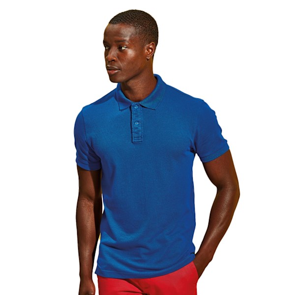 Asquith & Fox Herr Infinity Stretch Poloskjorta XL Bright Royal Bright Royal Blue XL