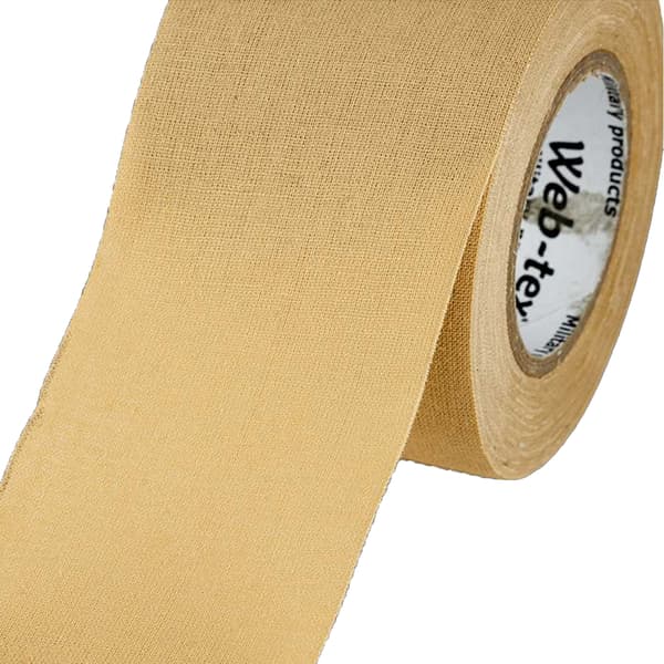 Web-Tex tygtejp en storlek sand Sand One Size