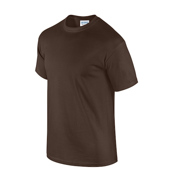 Gildan Herr Ultra Cotton T-shirt XXL Mörk Choklad Dark Chocolate XXL