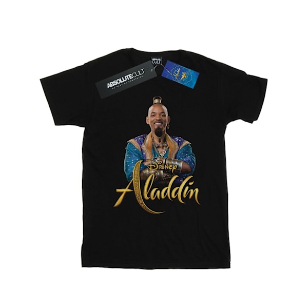 Disney Boys Aladdin Movie Genie Photo T-Shirt 9-11 år Svart Black 9-11 Years