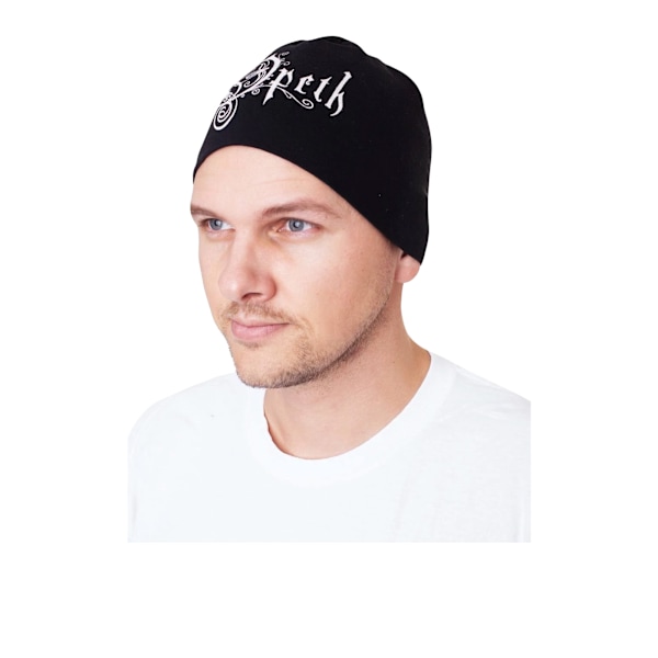 Opeth Unisex Vuxen Logo Mössa One Size Svart Black One Size