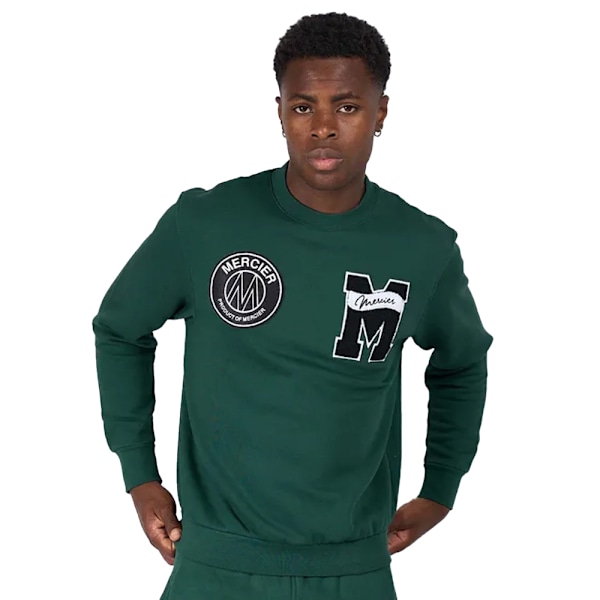 Mercier Herr Academy Crew Neck Sweatshirt XS Grön Green XS