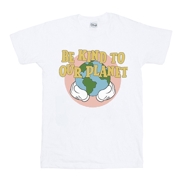 Disney herr Mickey Mouse Be Kind To Our Planet T-shirt 4XL vit White 4XL
