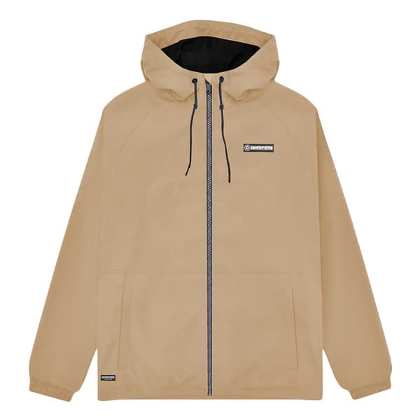 Lambretta Herr Ripstop Hooded Jacka S Stone Stone S