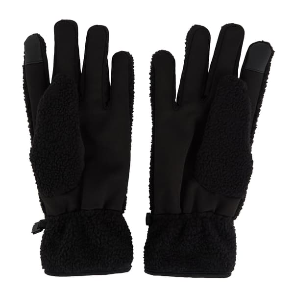 Regatta Unisex Vuxen Tech Touch Screen Borg Logotyp Vinterhandskar Black L-XL
