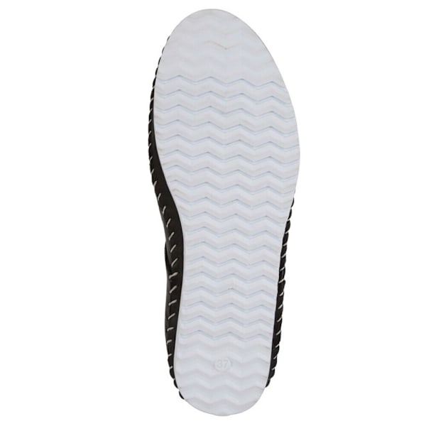 Mod Comfys Dam/Dam Softie Läder Casual Skor 7 UK Svart Black 7 UK