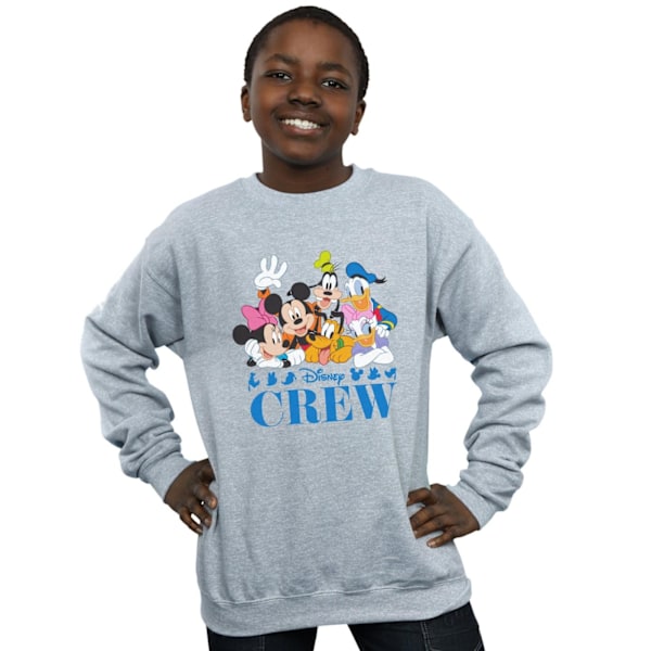 Disney Boys Mickey Mouse Disney Friends Sweatshirt 9-11 år S Sports Grey 9-11 Years
