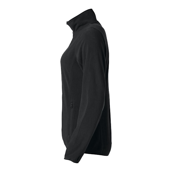 Clique Dam/Kvinna Basic Microfleece Jacka XXL Svart Black XXL