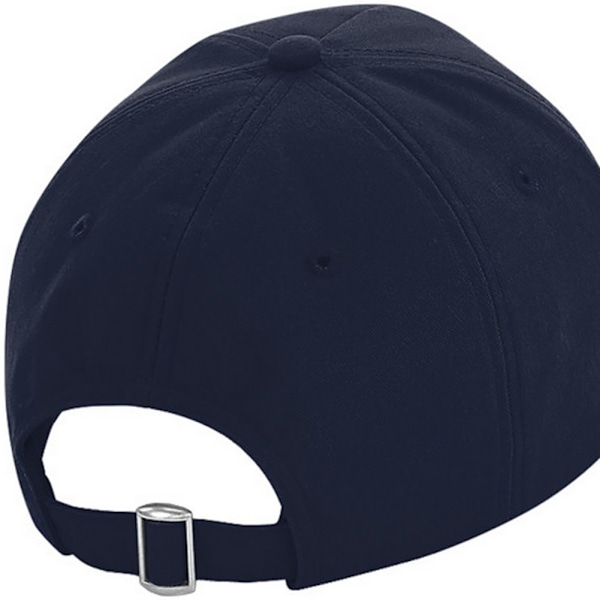 Beechfield Authentic 5-Panel Keps En Storlek Vit/Marinblå White/French Navy One Size