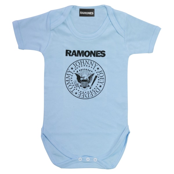 Ramones Baby Girls Seal Sleepsuit Tiny Baby Sky Blue Sky Blue Tiny Baby
