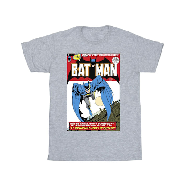 DC Comics herr löpar-t-shirt med Batman-omslag M Sports Grey Sports Grey M