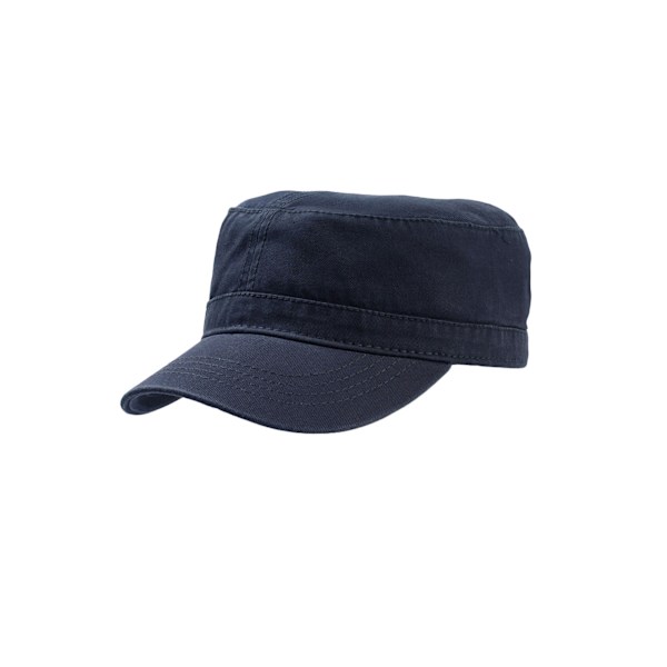 Atlantis Chino Bomull Uniform Militärkeps One Size Marinblå Navy One Size