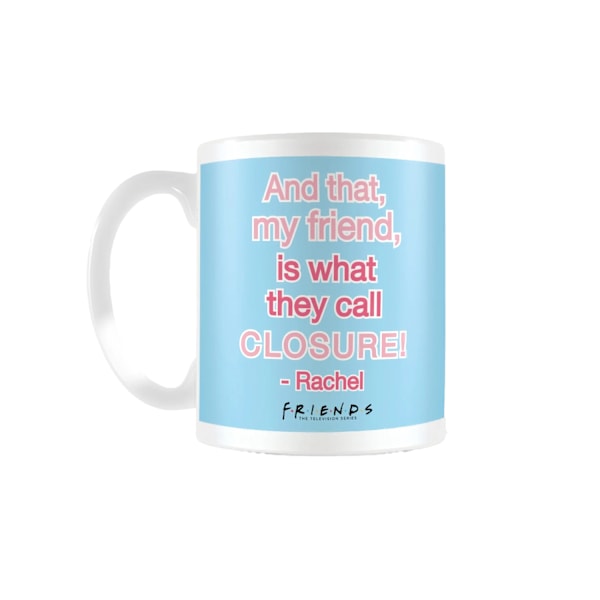 Friends Rachel Quote Mug En Storlek Vit/Blå White/Blue One Size