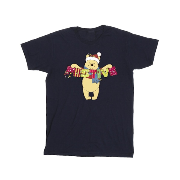 Disney Winnie The Pooh Festlig T-shirt L Marinblå Navy Blue L