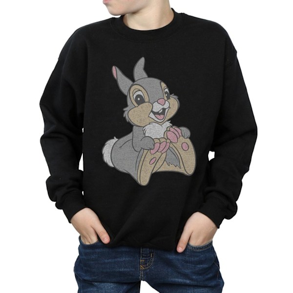 Disney Boys Classic Thumper Sweatshirt 5-6 år Svart Black 5-6 Years