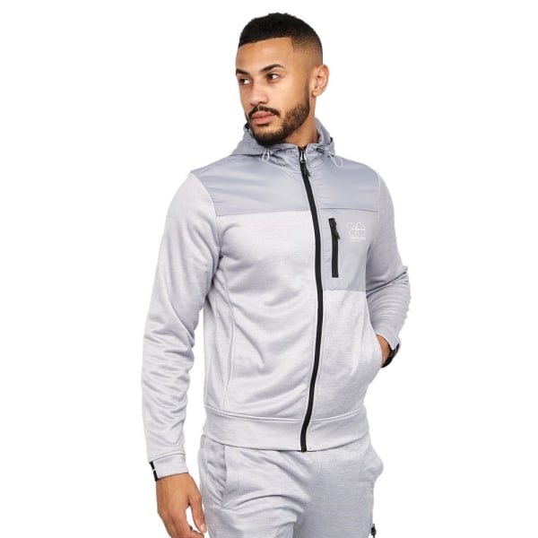 Crosshatch Mens Catmoore Full Zip Track Top M Grå Grey M