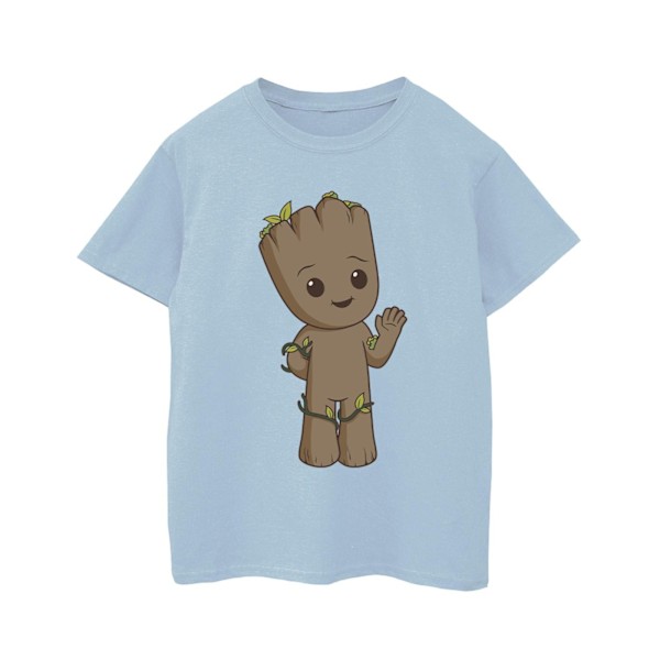 Marvel Boys I Am Groot Söt Groot T-shirt 7-8 år Baby Blue Baby Blue 7-8 Years