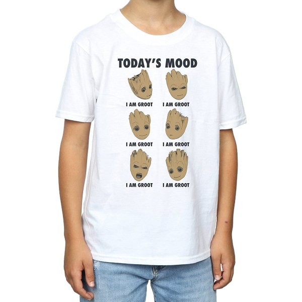 Guardians Of The Galaxy Boys Today´s Mood Baby Groot T-Shirt 9- White 9-11 Years