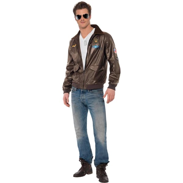 Top Gun Unisex Vuxen Kostymjacka M Brun Brown M