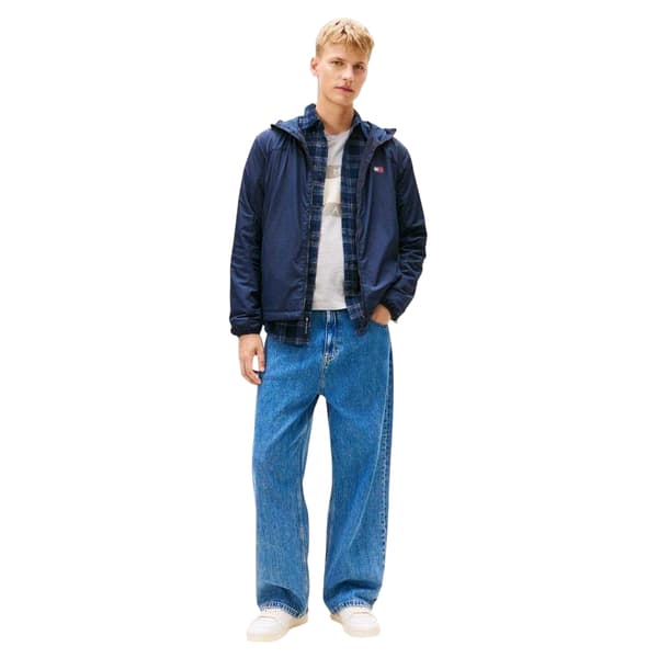 Tommy Jeans Herr Chicago Windbreaker M Mörkblå Dark Navy M