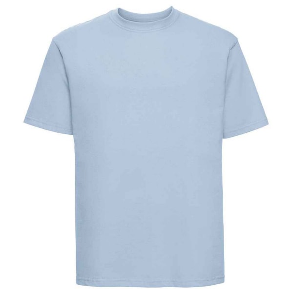 Russell Herr T-shirt i ringspun bomull, klassisk modell, S, mineralblå Mineral Blue S