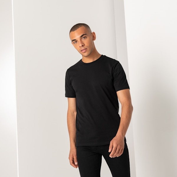 SF Unisex Adult Organic T-Shirt S Svart Black S