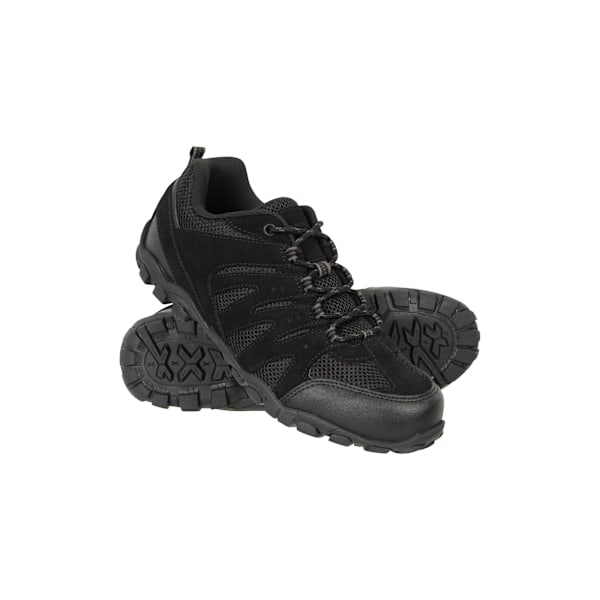 Mountain Warehouse Dam/Dam Outdoor II Mockaskor i mockaskinn Black 4 UK