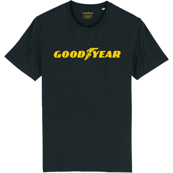 Goodyear Herr Logotyp T-shirt XL Svart Black XL