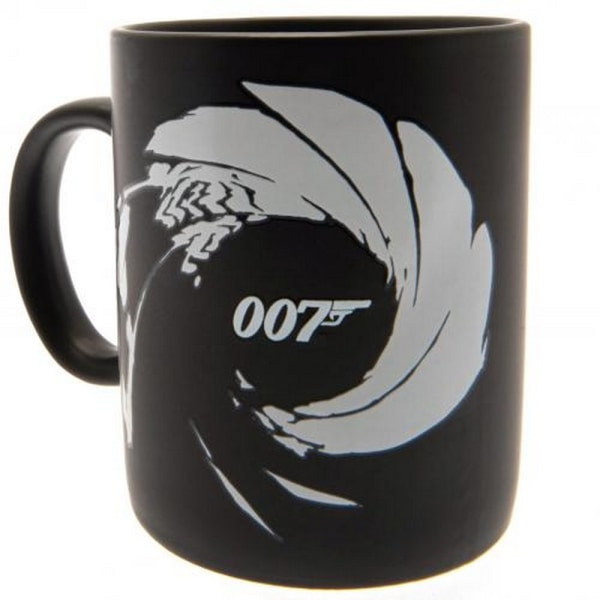 James Bond Värmeförändrande Mugg En Storlek Svart Black One Size