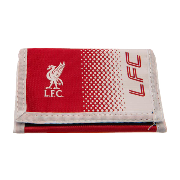 Liverpool FC Touch Fastening Fade Design Nylon Wallet One Size Red/White One Size