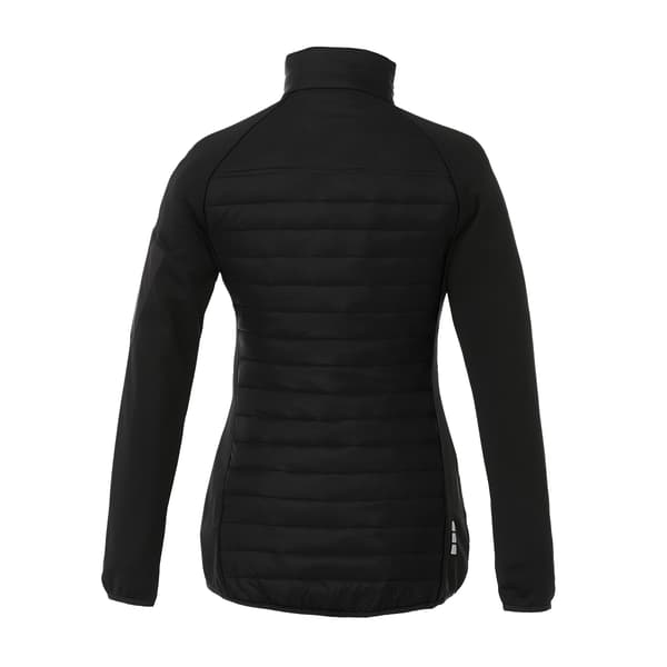 Elevate Dam/Kvinnor Banff Hybrid Isolerad Jacka XS Solid Bl Solid Black XS