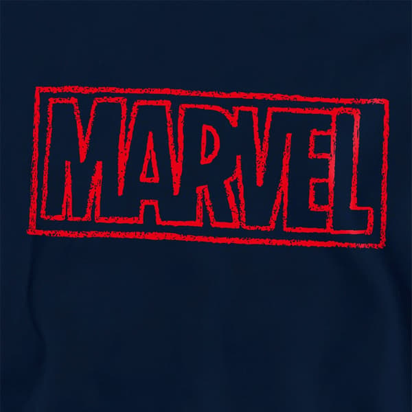Marvel Barn/Kids Doodle Brick Pull Over Hoodie 9-11 år Black 9-11 Years