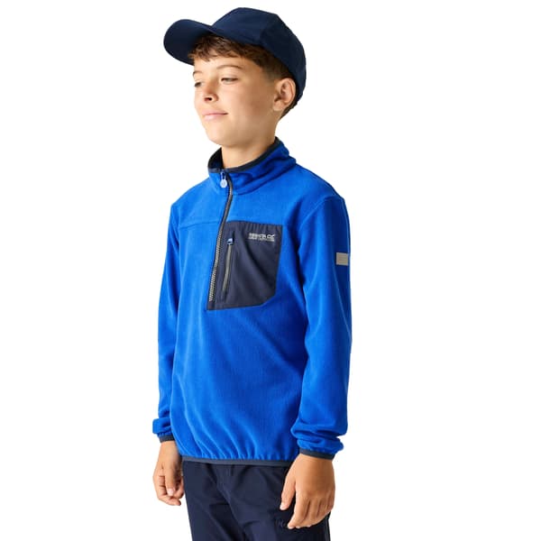 Regatta Barn/Kids Frankie Half Zip Fleecetröja 14 år Oly Olympian Blue 14 Years