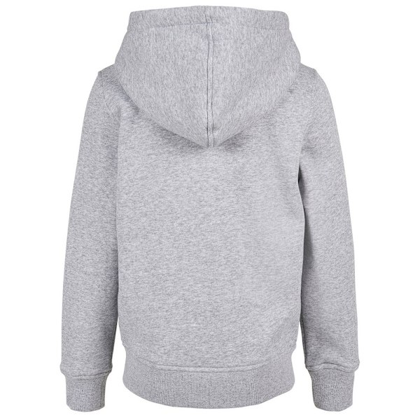 Bygg ditt varumärke Barn/Barn Basic Organic Full Zip Hoodie 1 Heather Grey 11-12 Years