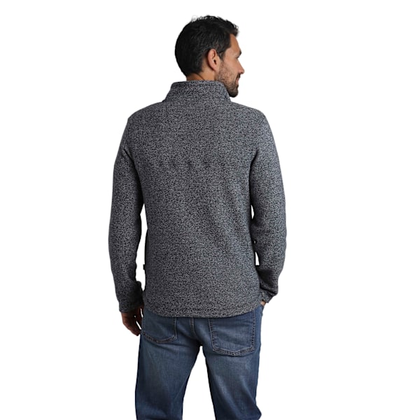 Weird Fish Laramie Snow Marl Fleece med Kvartsdragkedja för Män 4XL Navy Navy 4XL